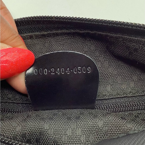 Gucci Bamboo Two-Way Handbag in Black Nylon - EUC - Picture 10 of 15